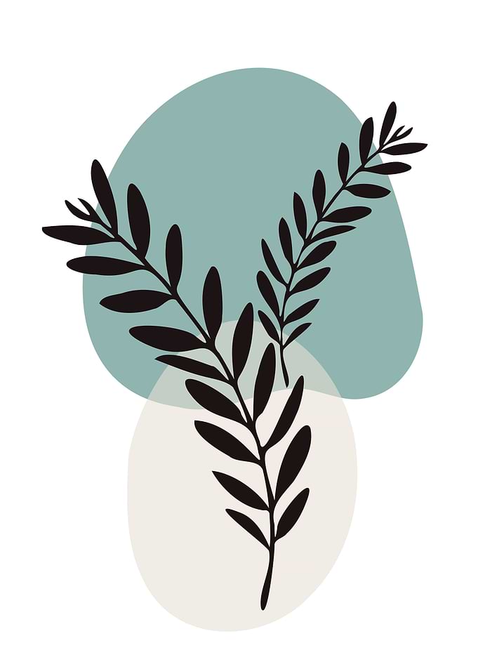 Minimal Tropical flower
