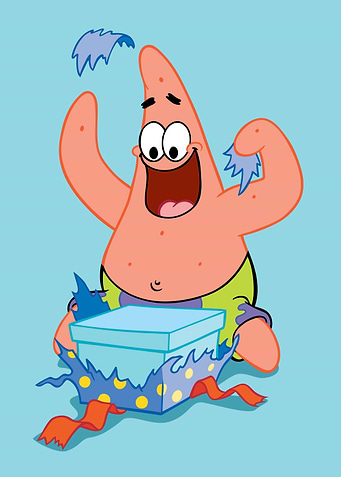 Patrick Opening Present