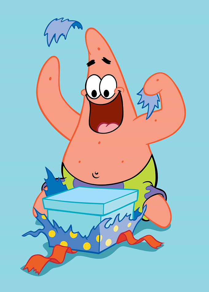 Patrick Opening Present