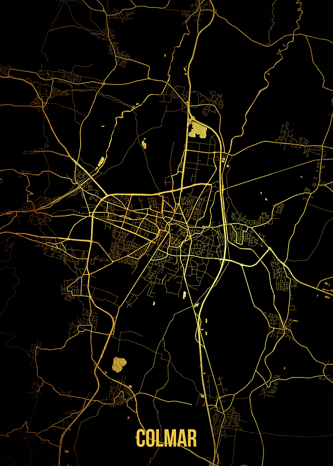 Colmar Gold Map