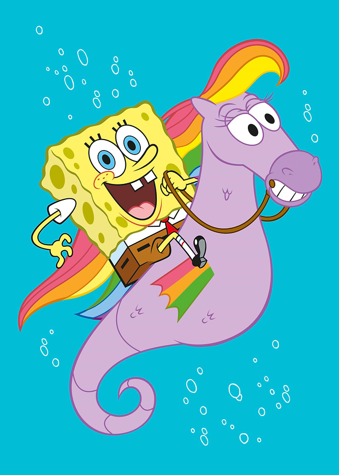 Rainbow Seahorse