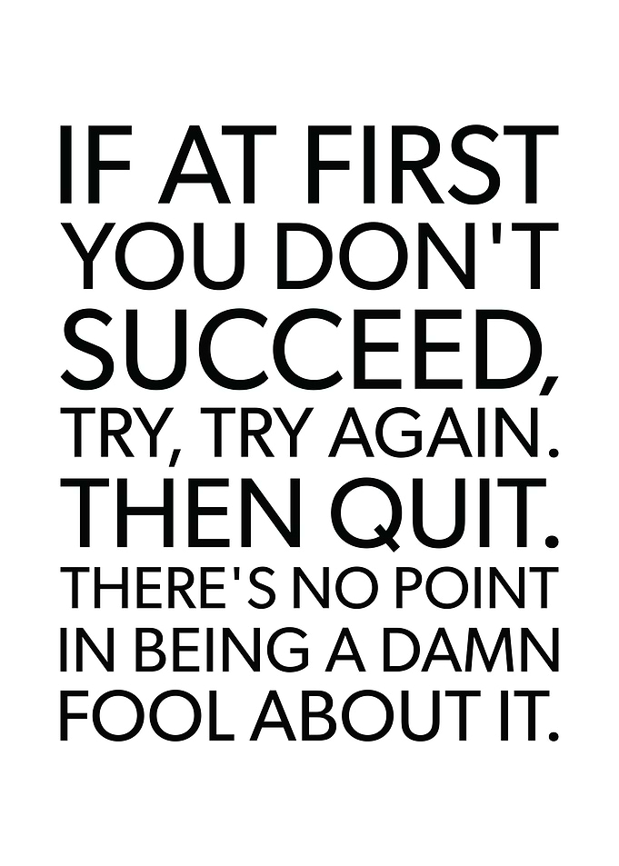Try Again Then Quit