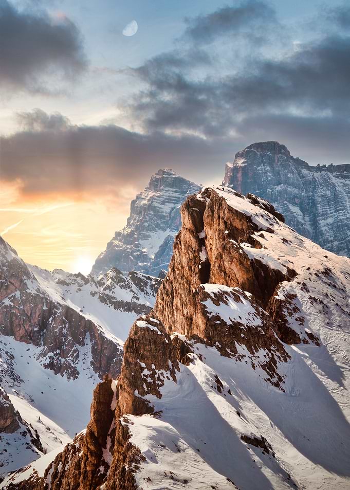 mountain sunset