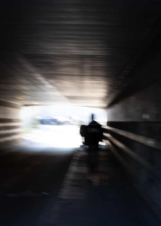 Under the blur Bridge