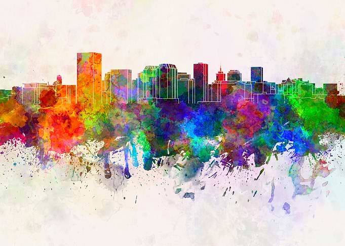 Richmond skyline