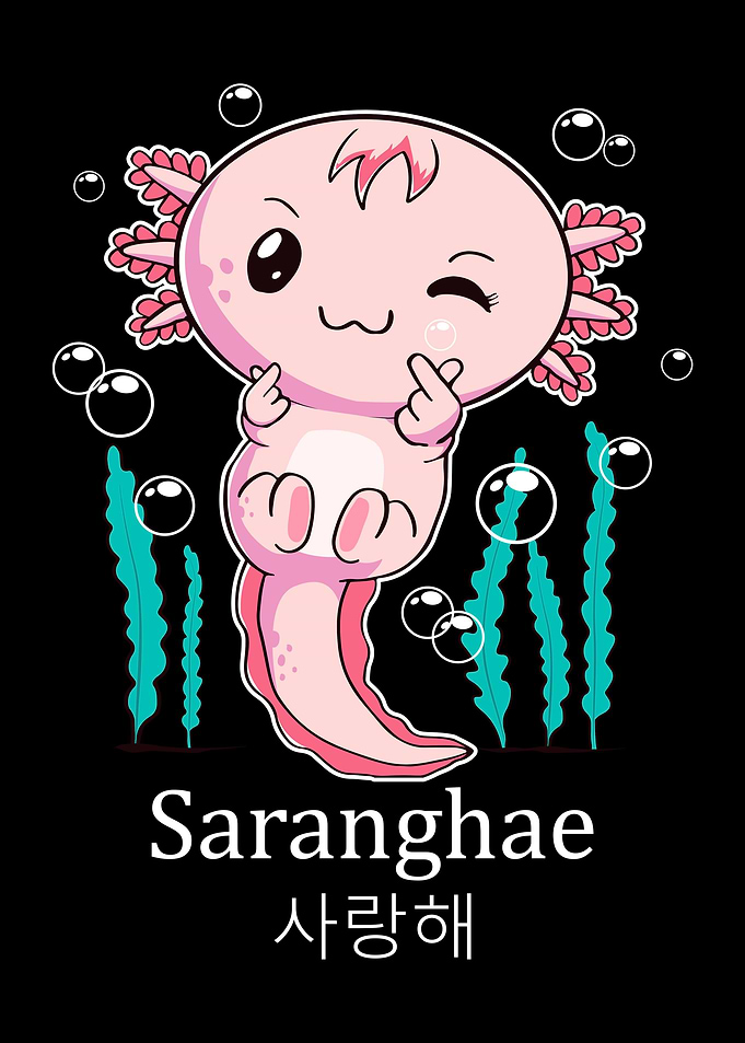 Axolotl Kpop Saranghae