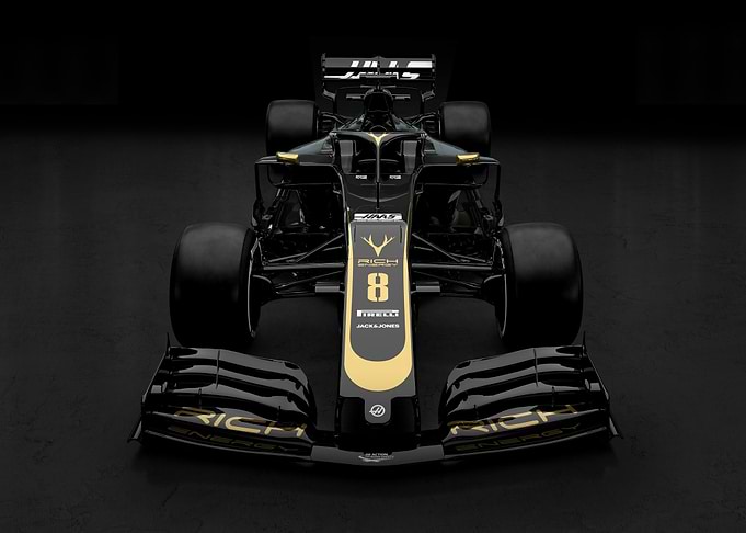 Haas VF19 Formula One Car