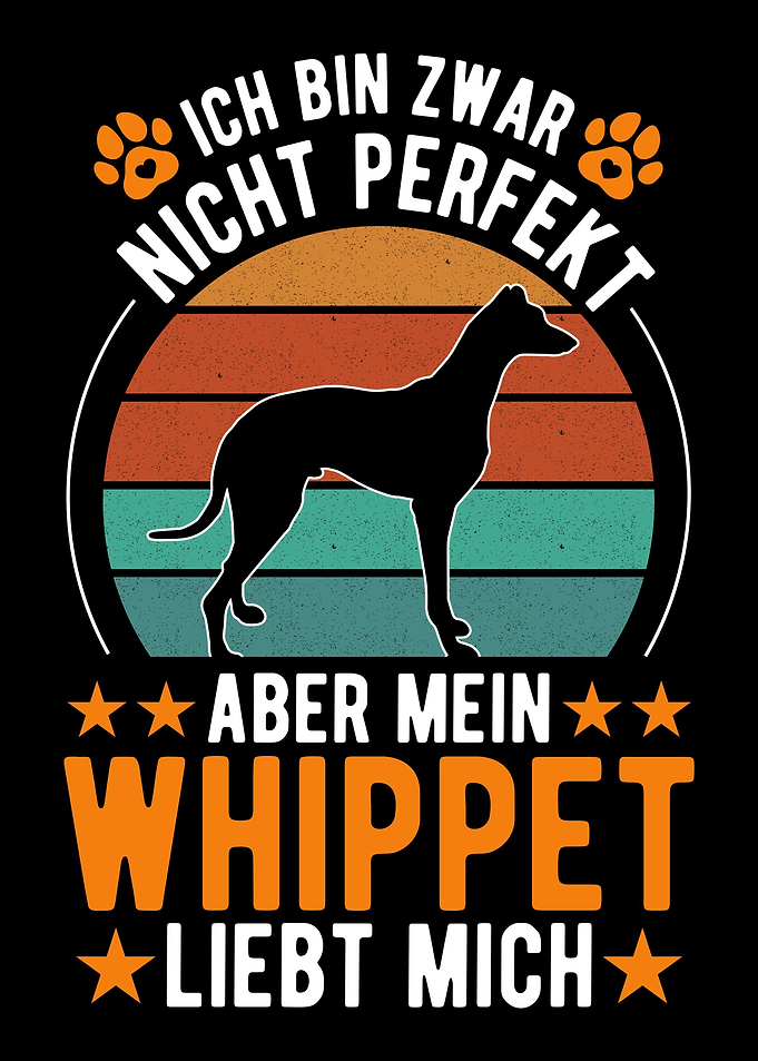 Whippet Hund Windhund Sigh