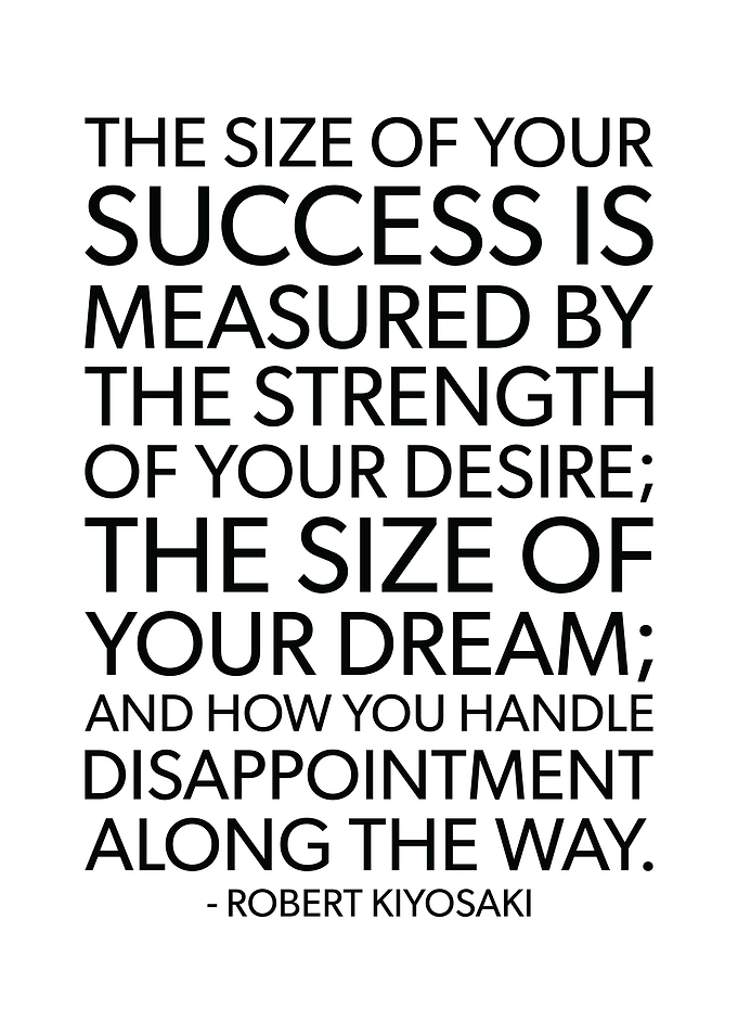 The Size Of Your Success