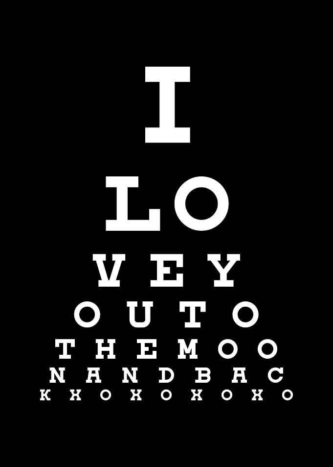 vision eye chart test