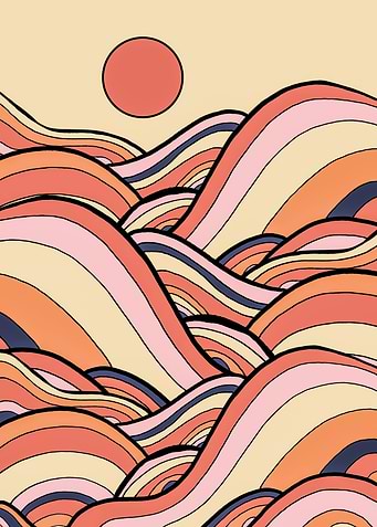 Hot spring waves