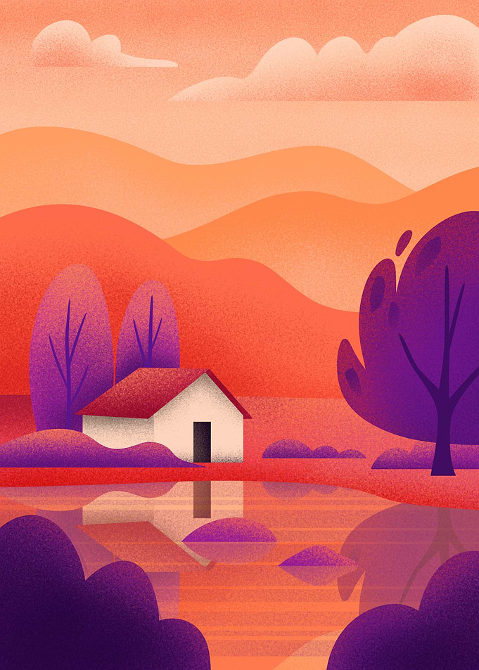 Sunset Lake