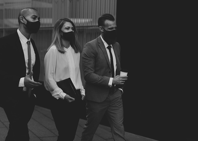 Masked up