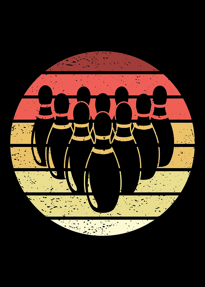 Bowling Retro Vintage
