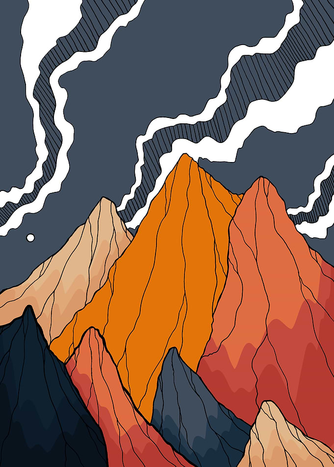 Lines in the clouds