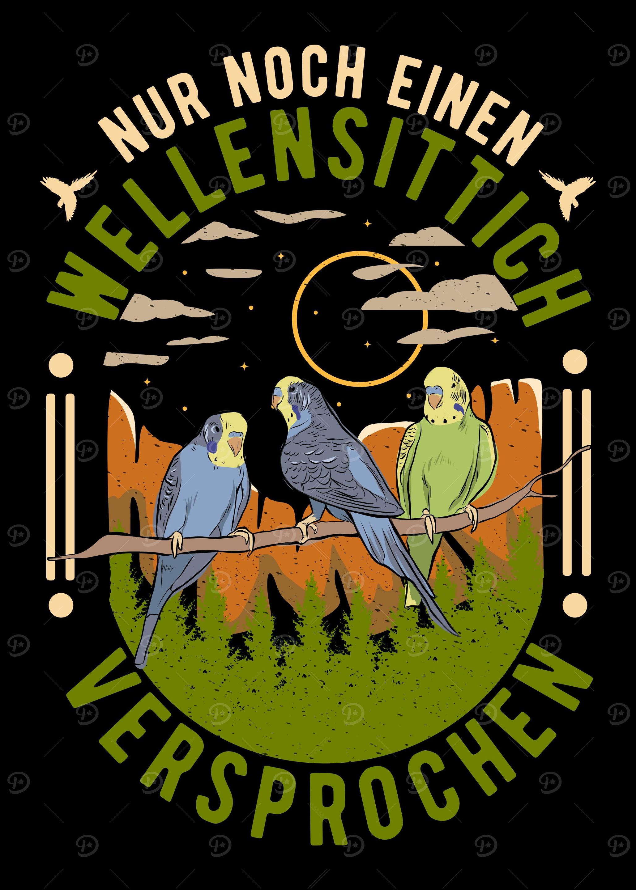 Nur noch einen Wellensitti