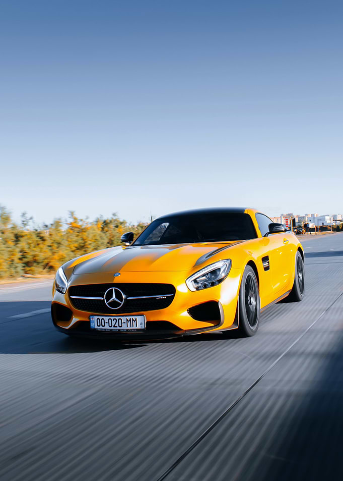 Mercedes Benz Race Track