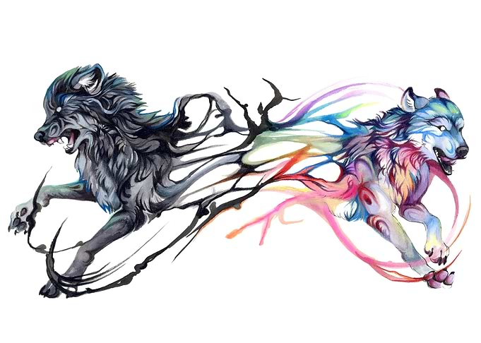 Double Wolves