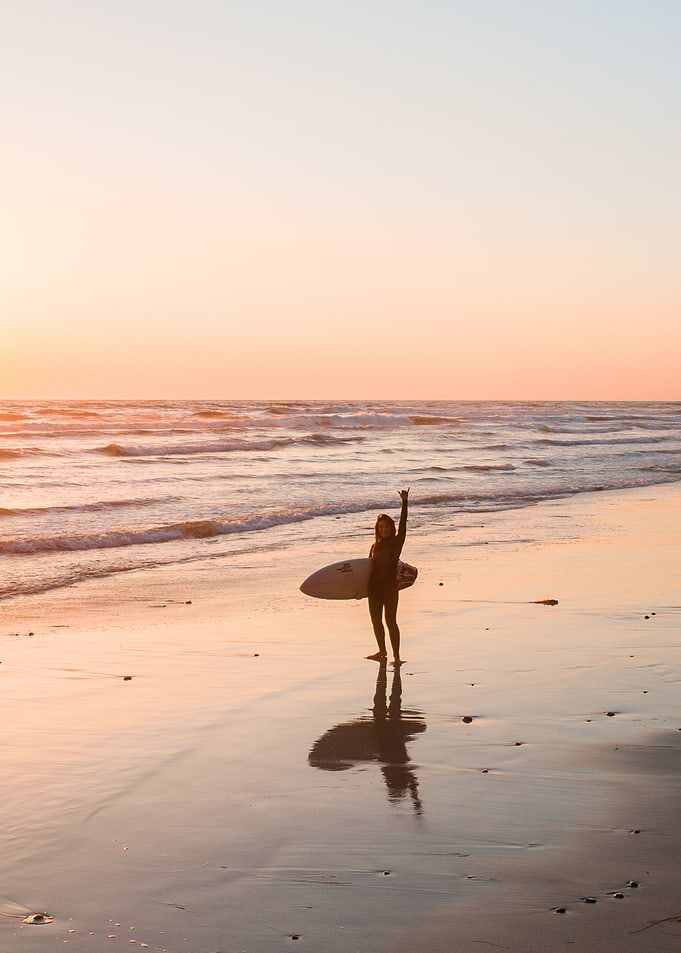 Stoked Surf Girl