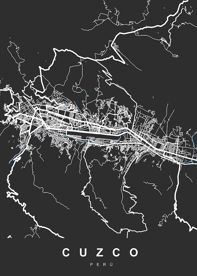 CUZCO Map PERU