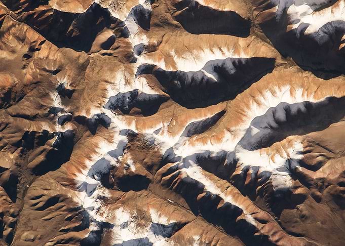The Himalayas from Space