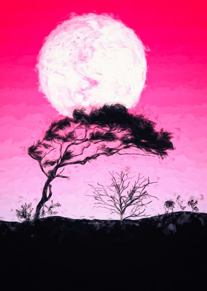 Abstract Sunset