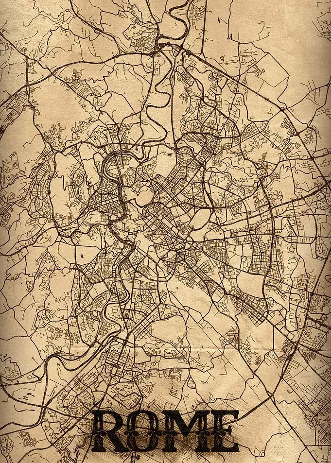 Rome City Map