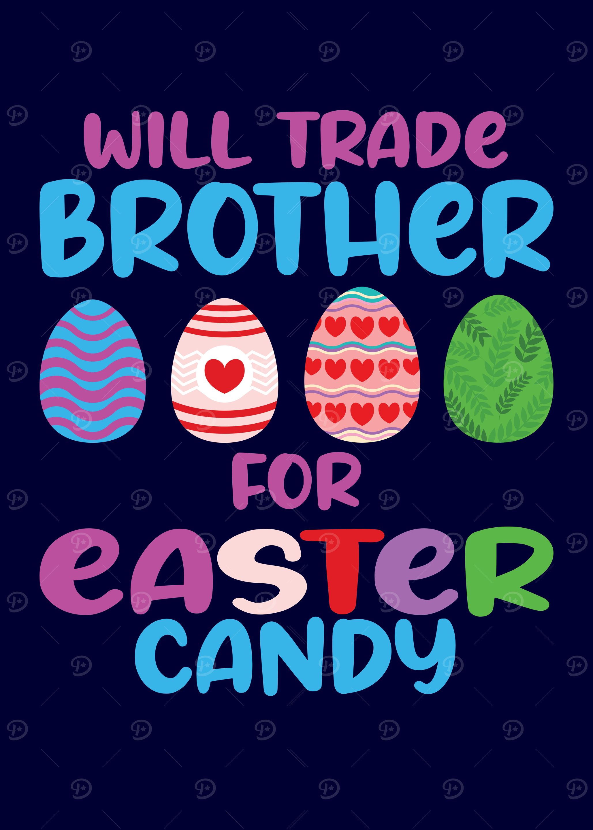 Brother and Easter Candy