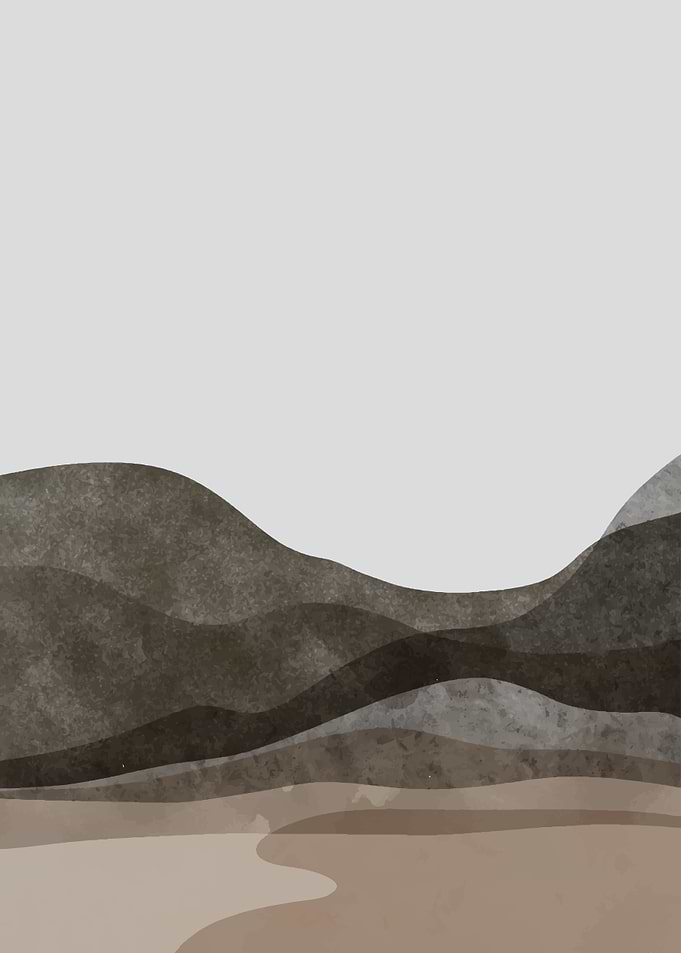 Abstract mountain