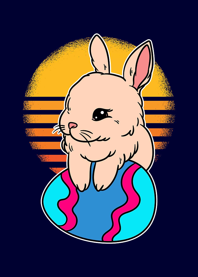 Easter Bunny Easter Egg