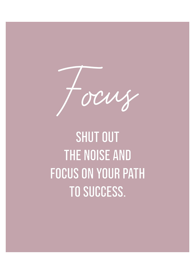 Focus Text Art