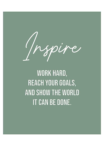 Inspire Text Art