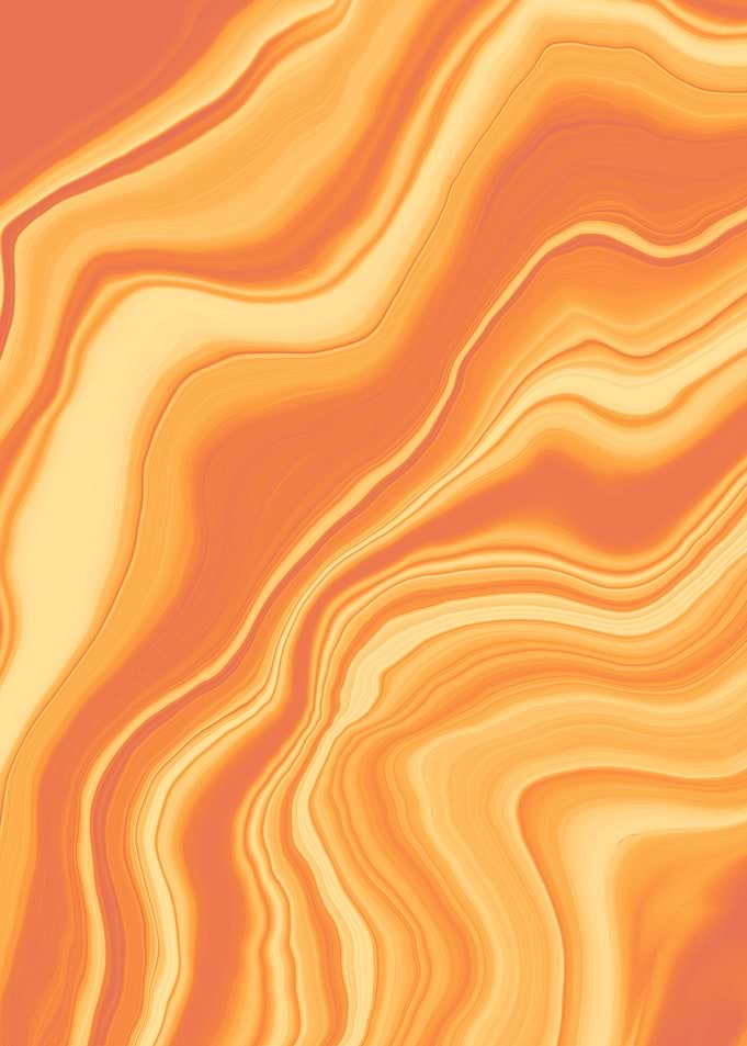 Liquid Yellow Orange Agate