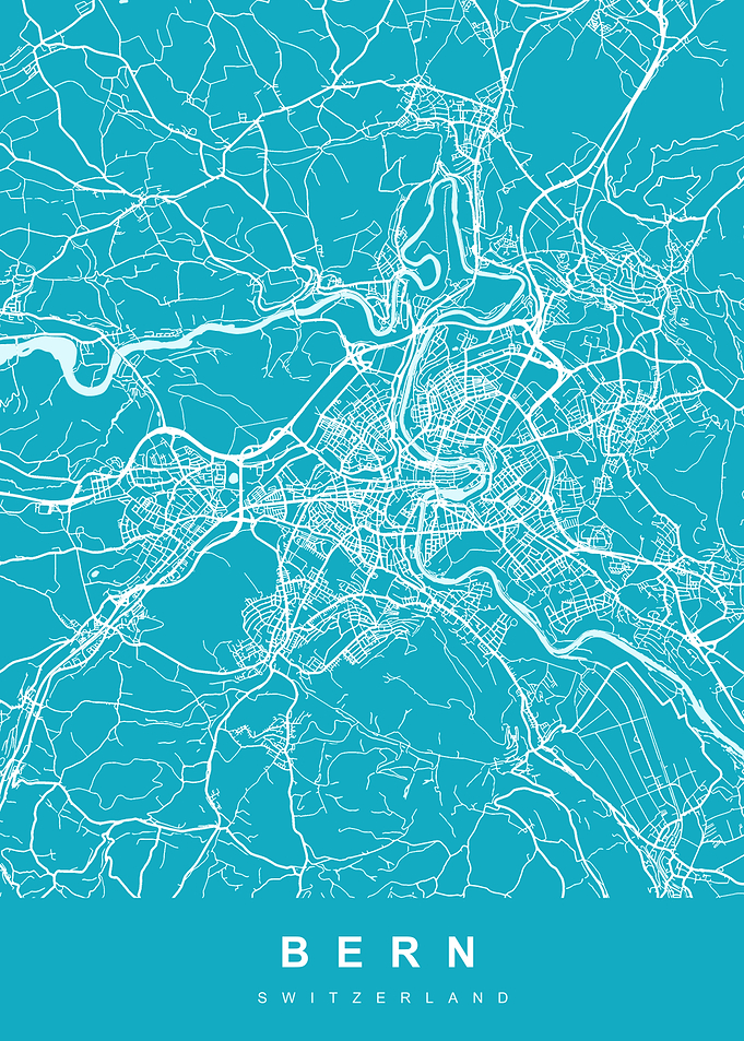 BERN Map SWITZERLAND