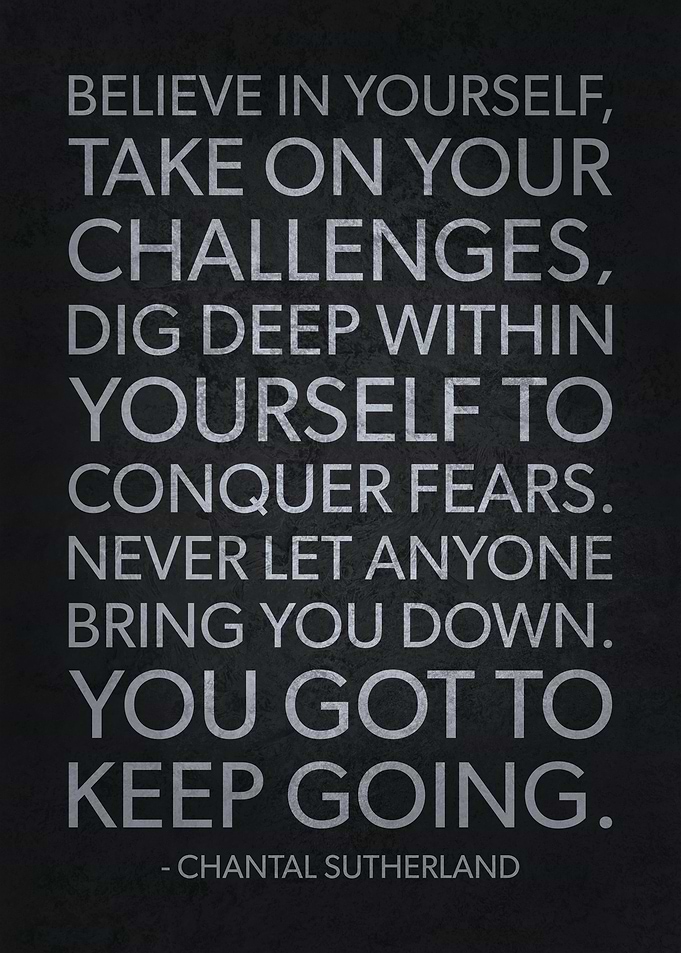 Believe In Yourself