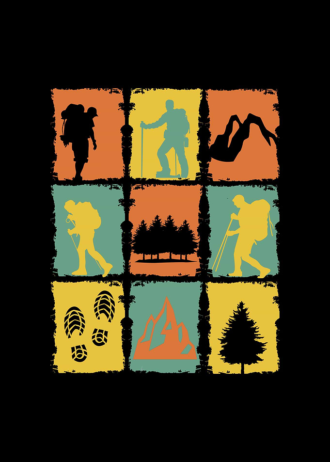Hiking Retro