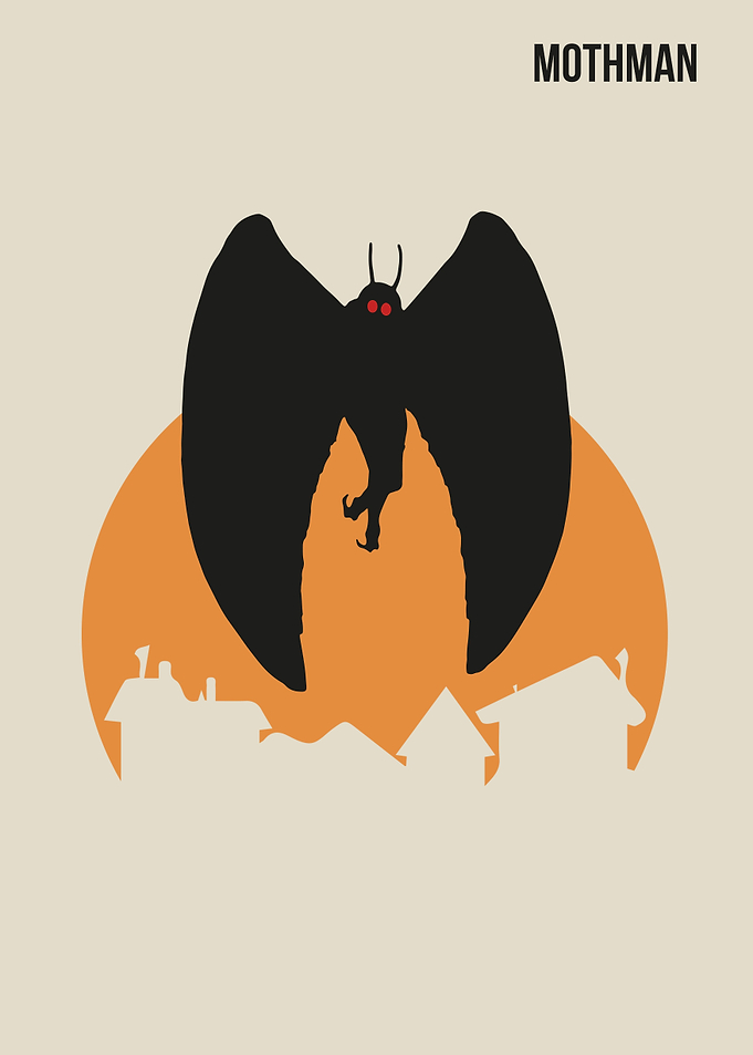 Mothman Cryptid Art