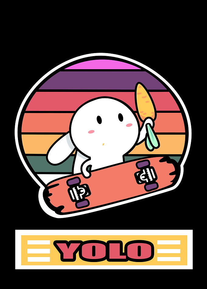 YOLO BUNNY VINTAGE CHILL