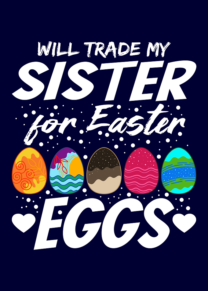 Sister and Easter Candy