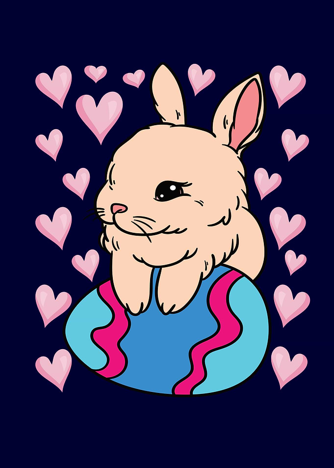 Easter Bunny Easter Egg