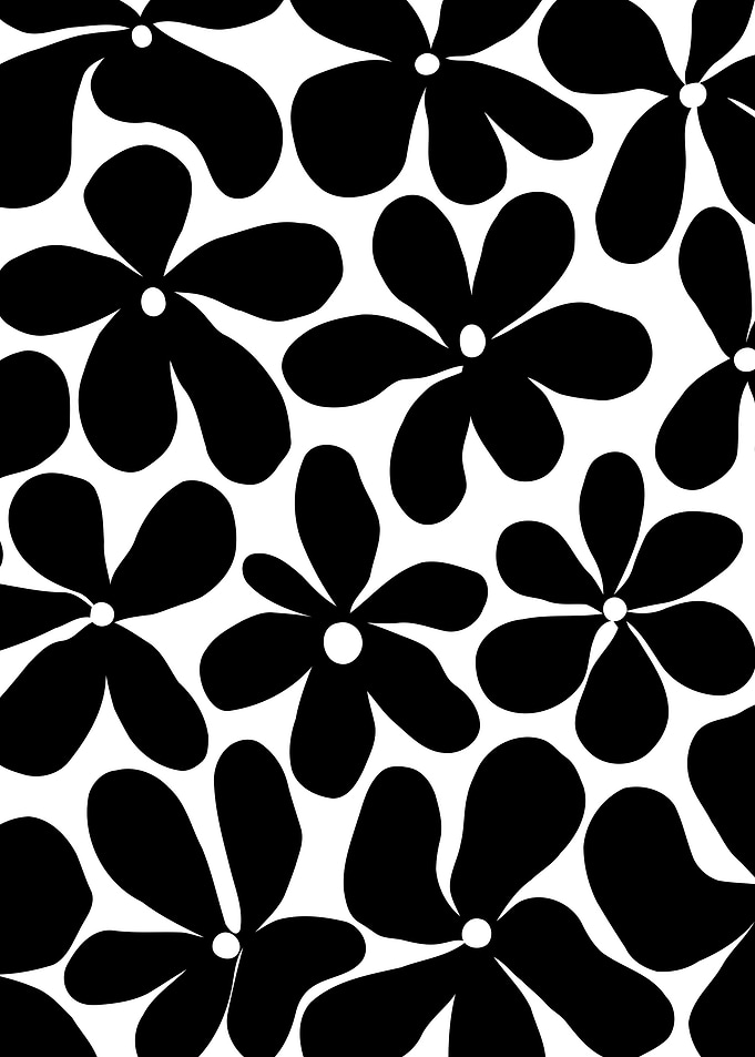 Minimalist Retro Flower 11