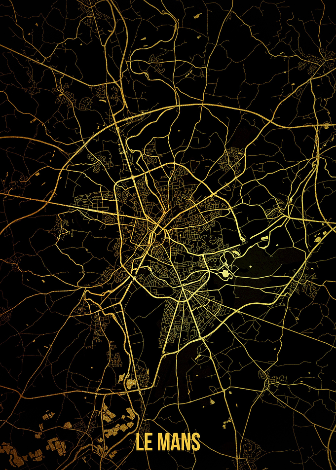 Le Mans Gold Map