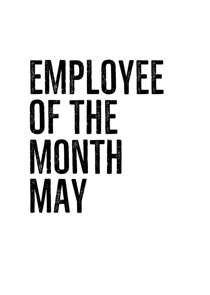 Employee Of The Month May