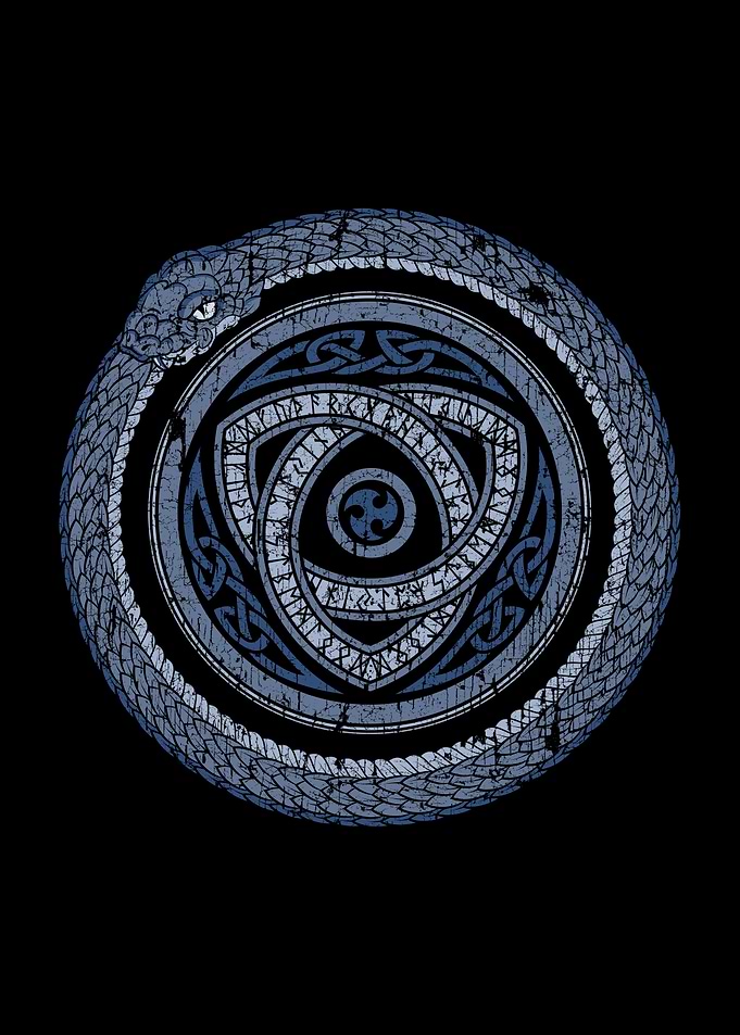 Viking Ouroboros Serpent