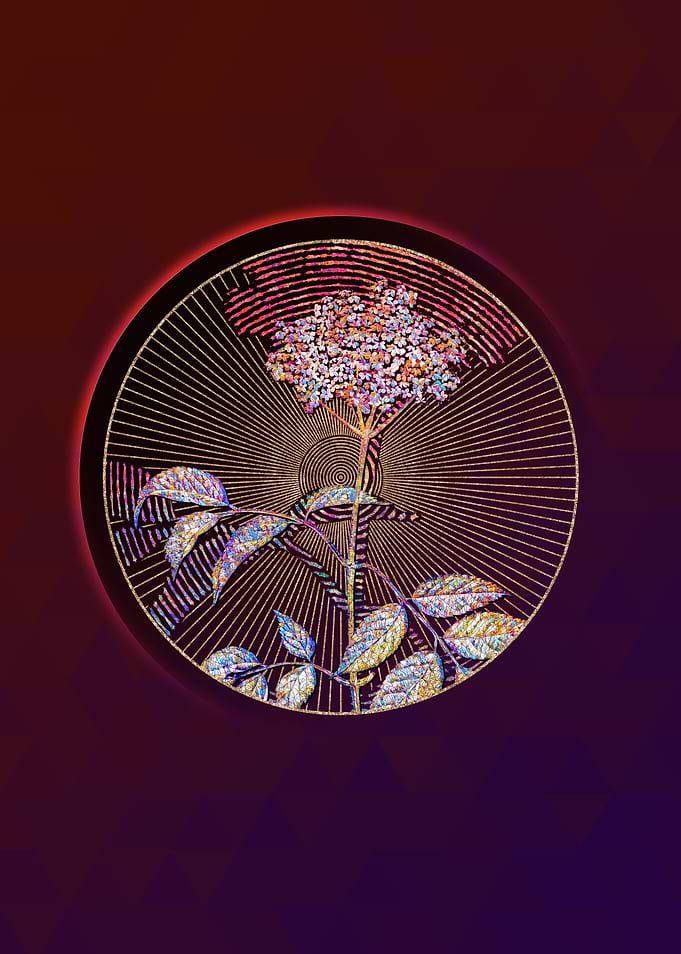 Elderflower Tree Mosaic