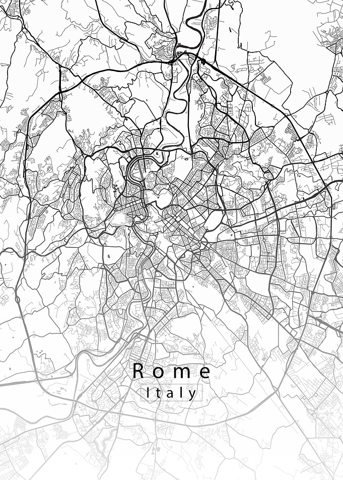 Rome City Map