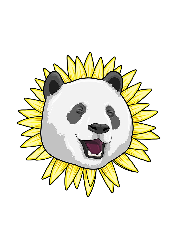 Panda Sunflower