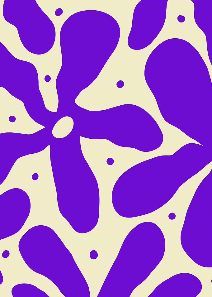 Minimalist Retro Flower 02