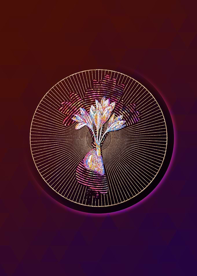 Autumn Crocus Mosaic