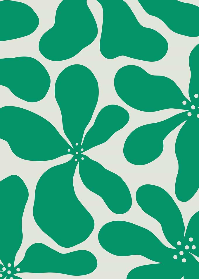 Minimalist Retro Flower 07
